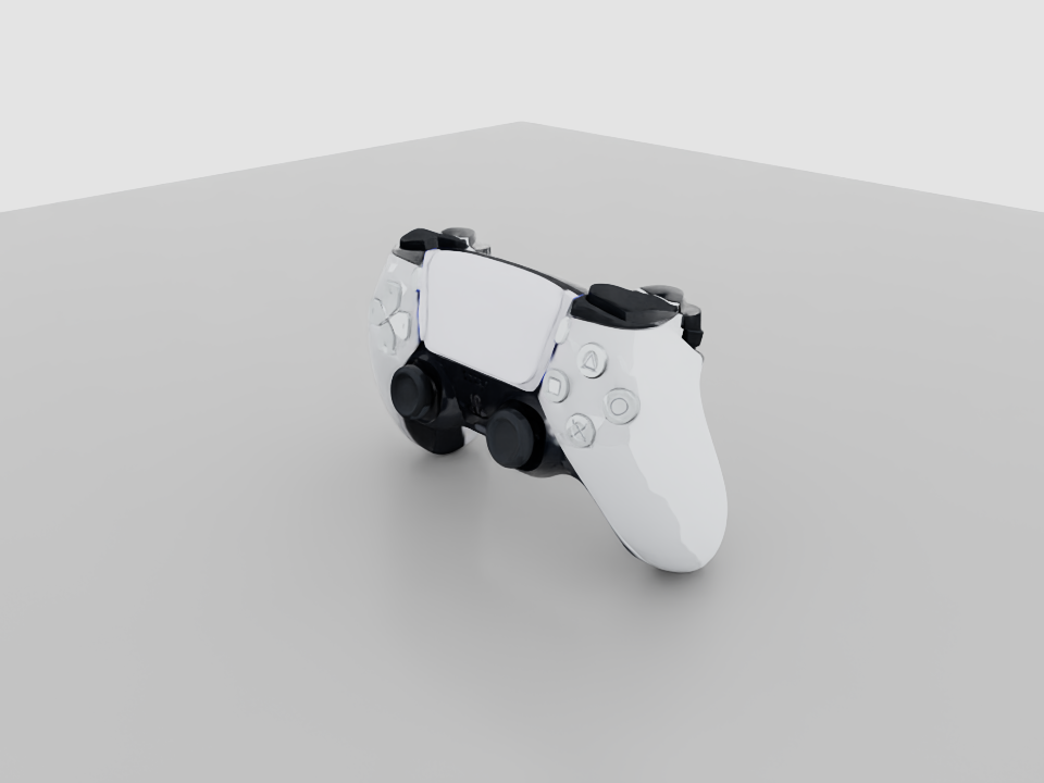 Game controller generated asset, unchanged export