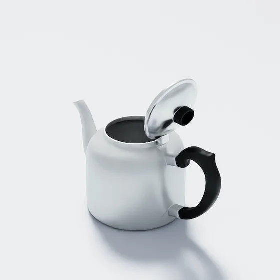 Tea Pot, rendered appearance