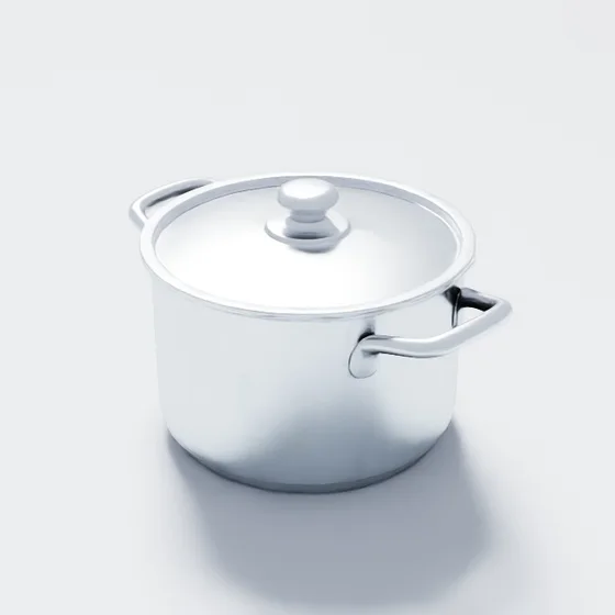 Cooking Pot, rendered appearance
