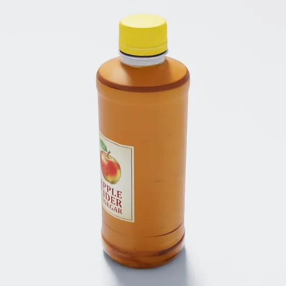 Vinegar bottle from the library