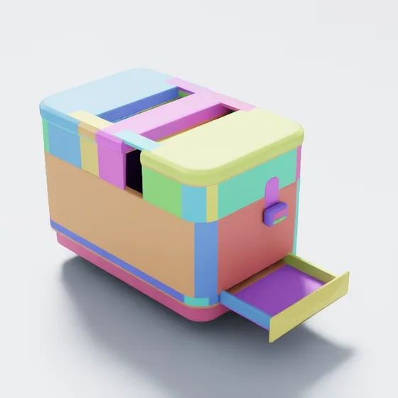 Toaster authored collision pieces